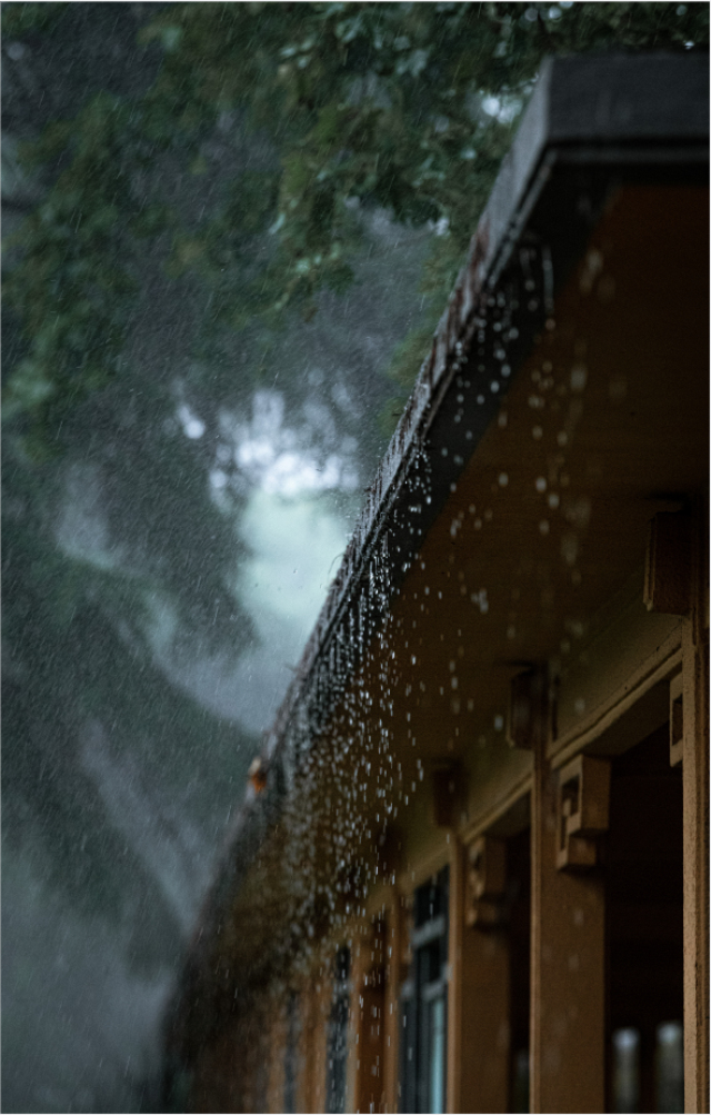 雨水降落效果拍摄技巧