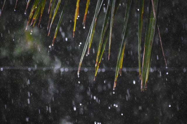 空中雨滴拍摄技巧
